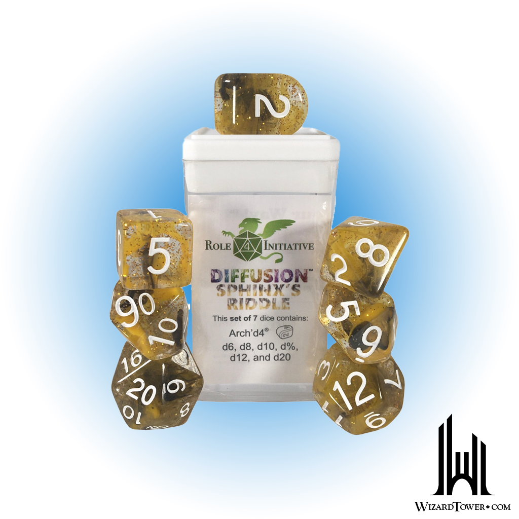 Dice Set - Diffusion Sphinxs Riddle 7ct